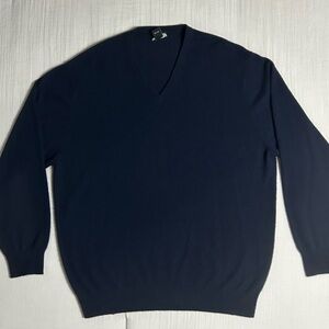 Jos. A. Bank Men's Dark Blue Cashmere Sweater